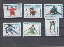 GUINEE BISSAU,  Jeux Olympiques Calgary 1988 Olympic à Petit Prix - Winter 1988: Calgary