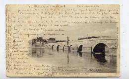 K21 - LA CHARITE-sur-LOIRE - Le Pont  (CARTE PIONNIERE De 1902 - Scan Du Verso) - La Charité Sur Loire