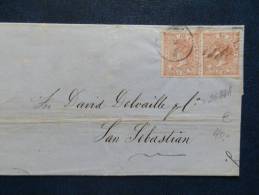 A2600A   LETTRE 1868 - Storia Postale