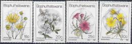 1987 BOPHUTHASWANA Afrique Sud 186-89**  Flore - Bofutatsuana