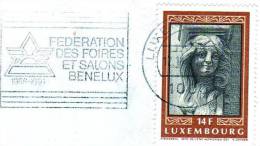 TIMBRES - MARCOPHILIE - FEDERATION DES FOIRES ET SALONS BENELUX - LUXEMBOURG - Autres & Non Classés