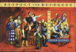 UN / ONU / VN 2000 MNH 854**  United Nations (NY) Block 20 Refugees - VN