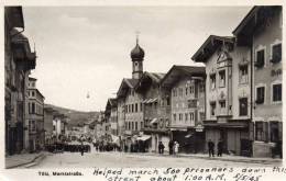 Tolz Marktstrasse Old Postcard - Bad Tölz