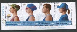 SAN MARINO  2012 - SERIE COMPLETA - OLIMPIADI DI LONDRA - MNH** 121 - Unused Stamps