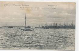 SAINT PIERRE ET MIQUELON // Vue Du Barachois   Goelettes De Peche En Hiver   Bréhier édit - Saint-Pierre-et-Miquelon