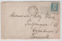 France Cover Sent To Denmark 11-10-1928 - 1922-26 Pasteur