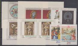Czechoslovakia Art 6 Complete Series MNH ** - Blocks & Sheetlets