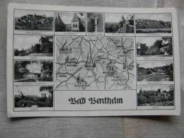 Bentheim - Map Karte Carte - Rheine - Osnabrück - Burgsteinfurt - Nordhorn   - D94729 - Osnabrueck