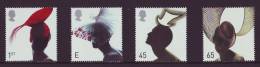 GRAND-BRETAGNE 2001 - Mode, Chapeaux - 4v Neufs// Mnh - Nuovi