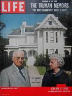 Magazine LIFE - OCTOBER 31 , 1955 - INTER. ED. -  THE TRUMAN MEMOIRS  - PUB.  RENAULT France  Etc  (3034) - Novedades/Actualidades