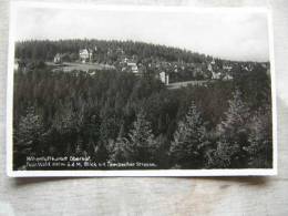 Höhenluftkurort Oberhof  Thür.Wald Blick V.d. Tambacher Strasse   1938    D94783 - Oberhof
