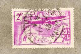 MAROC : Avion Et Carte Du Maroc - - Poste Aérienne