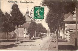 72 PONVALLAIN  BOULEVARD DE LA GARE 1913 - Pontvallain