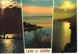 Cartoline Tramonti-lago Di Garda - Contre La Lumière
