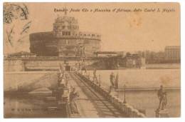 $3-2529 LAZIO ROMA 1923 VIAGGIATA - Castel Sant'Angelo