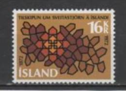 (SA0592) ICELAND, 1972 (Centenary Of The Legislation For Local Government). Mi # 463. MNH** Stamp - Unused Stamps
