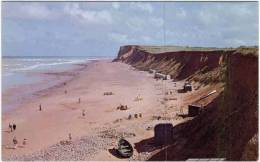 Royaume-Uni - Angleterre - Beach And Cliffs - West Runton Between Cromer And Sheringham - Andere & Zonder Classificatie