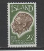 (SA0584) ICELAND, 1975 (Stephan G. Stephansson). Mi # 504. MNH** Stamp - Neufs