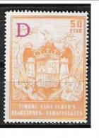 6-FISCAL NUEVO ** FRANCO  EXACCIONES  PARAFISCALES  SPAIN REVENUE FISCAUX CINDERELLA STEMPELMARKEN - Revenue Stamps