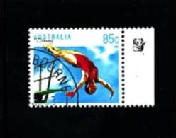 AUSTRALIA - SPORTS SERIES  85 C. DIVING   REPRINT 1 KOALA  FINE USED - Essais & Réimpressions