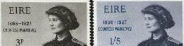 EIRE 1968 C. Markiewicz MNH 206-207 # 838 - Unused Stamps