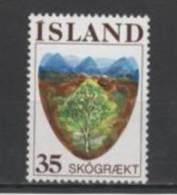 (SA0593) ICELAND, 1975 (Reforestation). Mi # 512. MNH** Stamp - Neufs