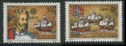 Jugoslavija Yugoslavia 1992 Mi 2534 /5 YT 2397 /8 ** 500th Ann. Discovery America By Columbus / Entdeckung Amerika - Cristoforo Colombo