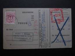 EP UITTREKSEL UIT EEN GEBOORTEAKTE (M29) BESELARE (2 Vues) 1952 - Gemeentebestuurt Van Beselare - Andere & Zonder Classificatie