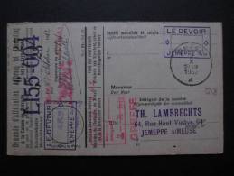 EP CAISSE DE RETRAITE (M29) GHEEL (2 Vues) 1932 - Administration Communale De Gheel + Jemeppe S/meuse - Other & Unclassified