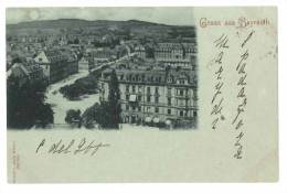 $3-2703 GERMANIA BAYREUTH 1900 VIAGGIATA IN ITALIA - Bayreuth