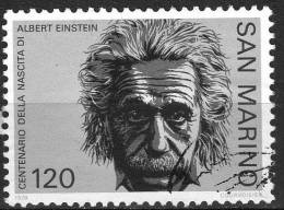 1979 Centenario Della Nascita Di Albert Einstein - Oblitérés