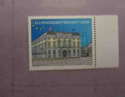 AUTRICHE 2006 NEUF 1 TIMBRES PRESIDENCE UE ARCHITECTURE AUSTRIA EUROPE 1 MNH STAMPS - Instituciones Europeas