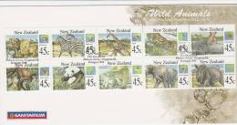 New Zealand 1994 Wild Animals FDC - FDC