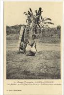 Carte Postale Ancienne Congo - Saint Louis De L'Oubanghi. La Moutête Ou Corbeille Primitive Faite Avec Des Feuilles - Otros & Sin Clasificación