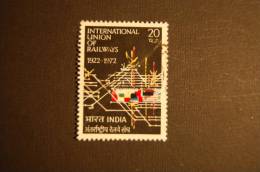 INDIA 1 VALORE USATO 1972 - Usati