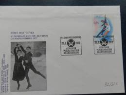 32/321           FDC  FINLANDE - Kunstschaatsen