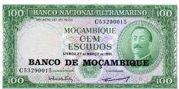 MOZAMBIQUE - Billetde 100 Escudos (bon état) - Mozambico