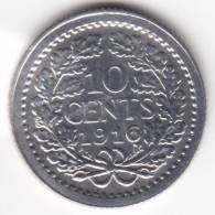 Nederland   10  Cent   Wilhelmina  1916  / Argent    (2159) - 25 Cent