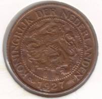 Nederland   1 Cent   Wilhelmina  1927  /   (2162) - 1 Cent