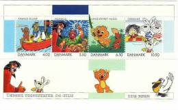 Denmark / S/S / Film / Cartoons - Unused Stamps