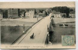 CPA 92 VILLENEUVE LA GARENNE PONT ET PANORAMA 1905 - Villeneuve La Garenne