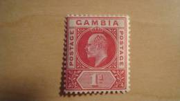 Gambia  1921  Scott #88  MH - Gambia (1965-...)