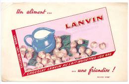 Buvard - Chocolat Lanvin - Cacao