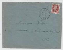 France Cover Tracy Le Mont 14-12-1943 - Storia Postale