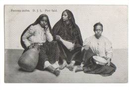 PERSONNAGES, 1900/1920 - EGYPTE  Personnage «Femmes Arabes»  Neuve, Non Ecrite,D.J.L. Port Said, N° 44 - Personas