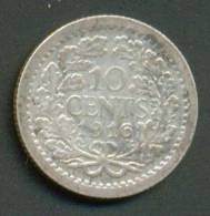 NETHERLANDS , 10 CENT 1916 - 10 Cent