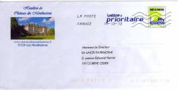 Entier Postal PAP Local Personnalisé Meuse Hostellerie Du Château Des Monthairons - Prêts-à-poster: Repiquages Privés