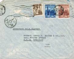 0711. Carta Aerea CAIRO (Egypt) 1960 A Estados Unidos. CENSOR - Covers & Documents