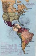 Cartolina In Rilievo Meeting Of The Atlantic And Pacific "The Kiss Of The Oceans" Anni´20 (Canale Panama) - Other & Unclassified