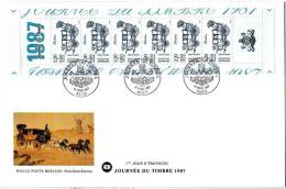 Carnet FDC :  Journée Du Timbre 14/03/1987 Paris N°2469 - Dag Van De Postzegel